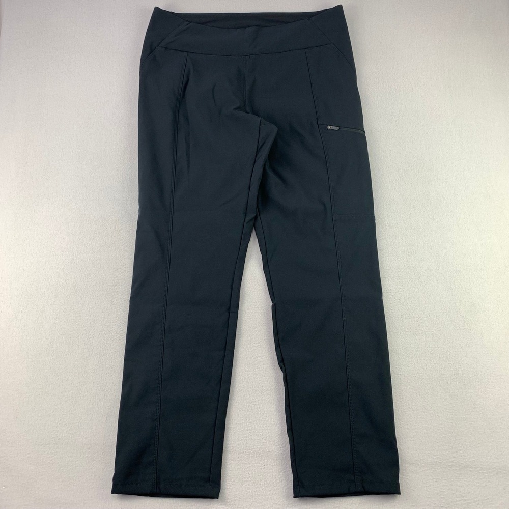 Columbia Back Beauty High-Rise Warm Winter Pants Womens XL Black Pull-On Comfort